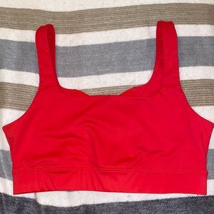 Carbon 38 Lace Up Back Sports Bra